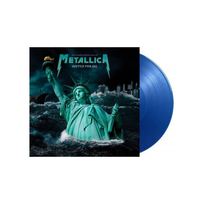 Metallica - Justice For All - Blue Vinyl - LP | CD-Hal Ruinen