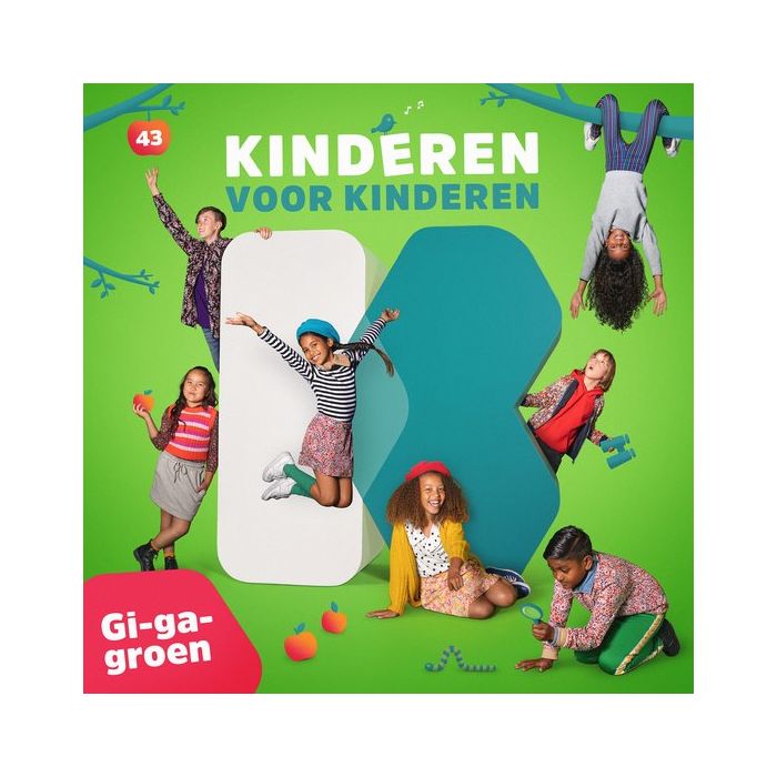 Kind kruis Ontevreden Kinderen voor Kinderen 43 - Gi-ga Groen - CD | CD-Hal Ruinen