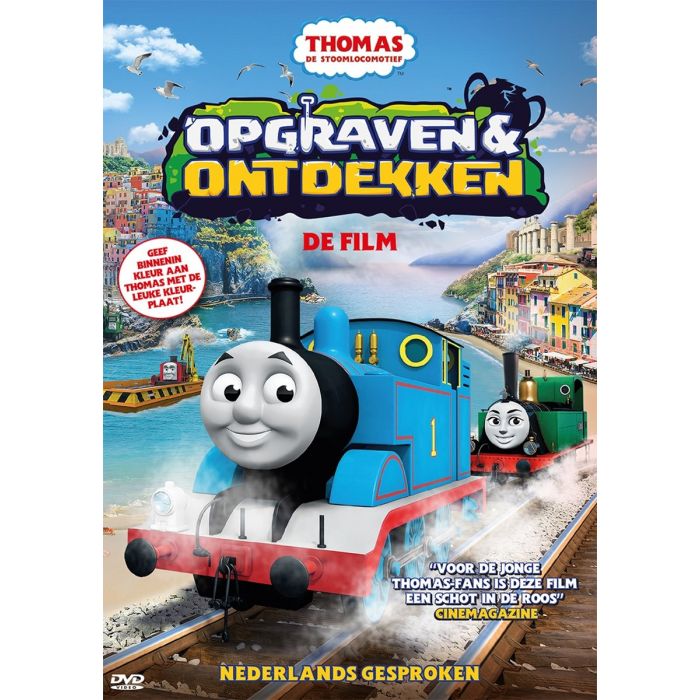 congestie Lijm top Thomas de Stoomlocomotief - Opgraven & Ontdekken - De Film - DVD | CD-Hal  Ruinen