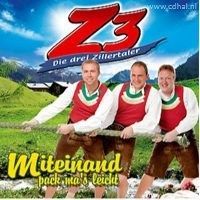 Z3 - Die drei Zillertaler - Miteinand pack ma`s leicht - CD