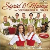 Sigrid und Marina mit Oberkrainer Allstars - Ein Hallo mit Musik - CD