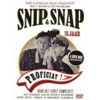Snip en Snap - 75 Jaar - Proficiat - Voor Het Eerst Compleet - 4DVD