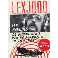 Lex Harding - Lexjooo - De Geschiedenis Van De Popmuziek In 78 Songs - 4CD+BOEK