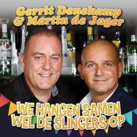 Gerrit Denekamp & Martin de Jager - We Hangen Samen Wel De Slingers Op - CD Single