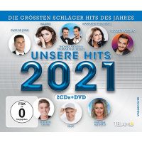 Unsere Hits 2021 - 2CD+DVD