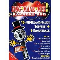 geestelijke verwarring stereo Zing maar mee! Deel 9, Karaoke DVD, 16 Nederlandstalige toppers +  Bonustrack! | CD-Hal Ruinen