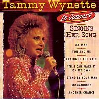 Tammy Wynette - In Concert - Singing her song- CD