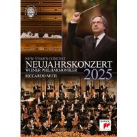 Neujahrskonzert 2025 - Riccardo Muti und Wiener Philharmoniker - DVD