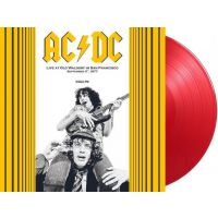 AC/DC - Live At Old Waldorf In San Francisco September 3 1977 - Red Coulored Vinyl - LP