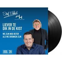 Stef Ekkel En Rene Karst - Liever Te Dik In De Kist / We Zijn Nog Beter Als We Dronken Zijn - Vinyl Single