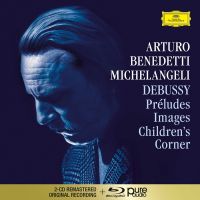 Arturo Benedetti Michelangeli - Debussy: Préludes I & II, Images I & II, Children' - 2CD+ AUDIO Bluray