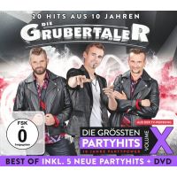 Die Grubertaler - Die Grossten Partyhits - Volume X - CD+DVD