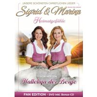 Sigrid und Marina - Halleluja Der Berge - Fan Edition - DVD+CD