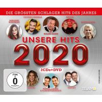 Unsere Hits 2020 - 2CD+DVD