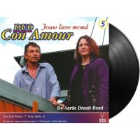 Duo Con Amour - Jouw Lieve Mond / De Aarde Draait Rond - Vinyl Single 