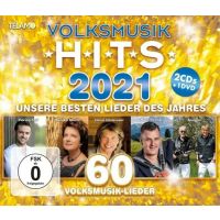 Volksmusik Hits 2021 - 2CD+DVD
